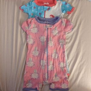 The Children's Place Short sleeve sleepers 12-18m
